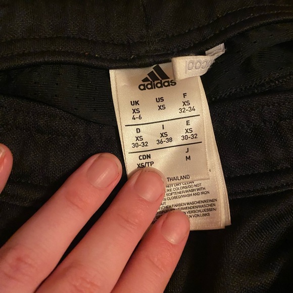 Set of 2 adidas joggers pink & white XS - Picture 3 of 5